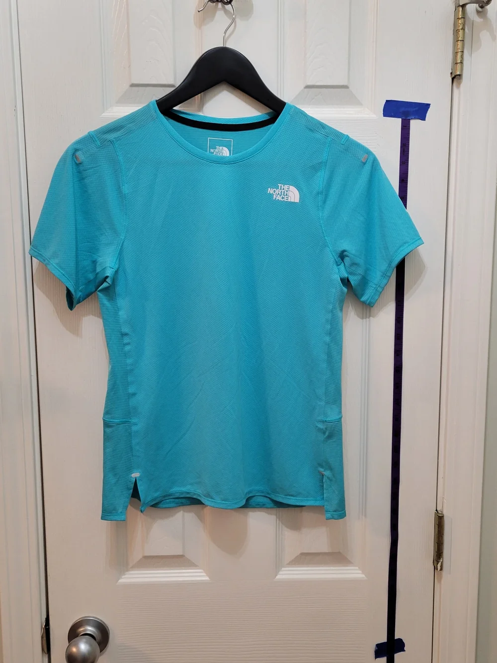 The North Face Women's Short-Sleeve Summit Series Crew Tee — Glacier Blue - Picture 2 of 13